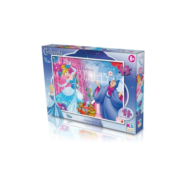 Ks Games Cinderella Puzzle 200 Parça Puzzle