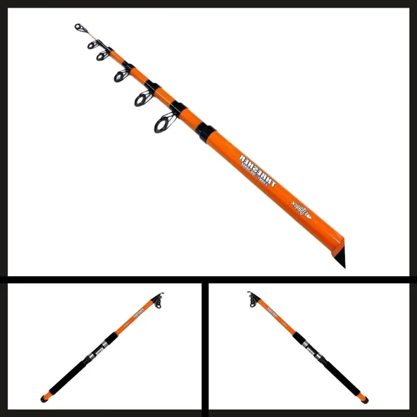 Uyguna-Yakala 3.60 Mt 100-300 Atar Thresher Teleskopik Kamış-AMS.011 ürün görseli