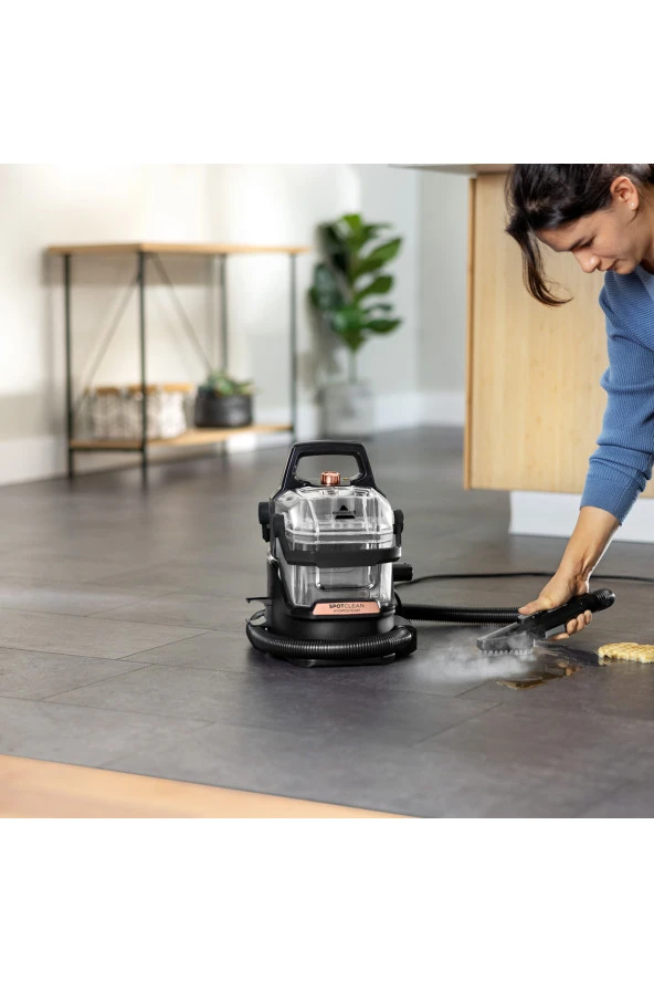 Bissell SpotClean HydroSteam Pro Buharlı Farklı Yüzeylerde Kullanıma Uygun Halı Koltuk Yıkama ve Leke Çıkarma Makinesi - 2