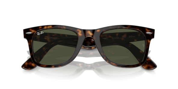 Ray-Ban Wayfarer 0RB2140 902 Güneş Gözlüğü 54 Ekartman Tortoise G-15 Green - 2