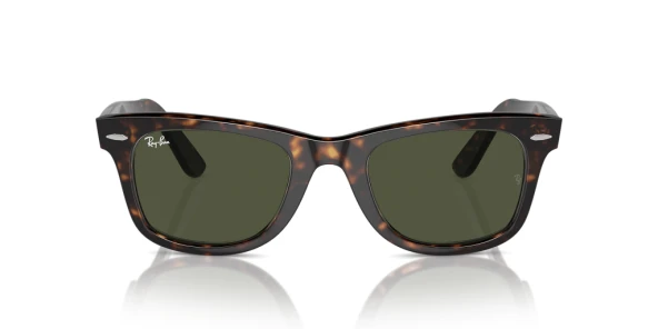 Ray-Ban Wayfarer 0RB2140 902 Güneş Gözlüğü 54 Ekartman Tortoise G-15 Green - 3