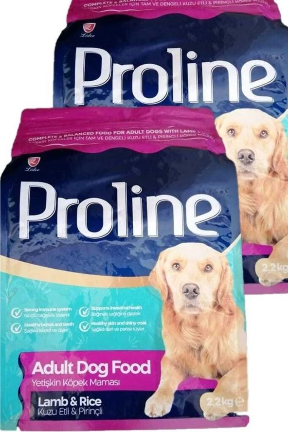 Proline Kuzu Etli&pirinçli Yetişkin Köpek Maması 2,2 Kg X 2 Paket