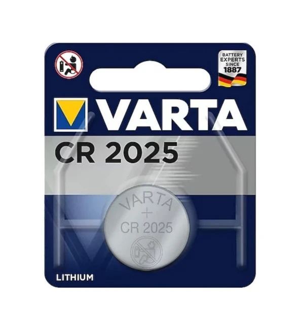 Varta Lityum Düğme Pil CR2025