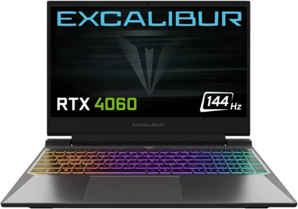 Casper Excalibur G870.1245-DFB0X-B i5-12450H 32 GB 1 TB SSD RTX4060 15.6" Full HD Notebook - Resim 1
