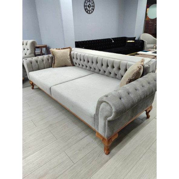 İstanbul Chester Koltuk Takımı (Roza Model) - 5
