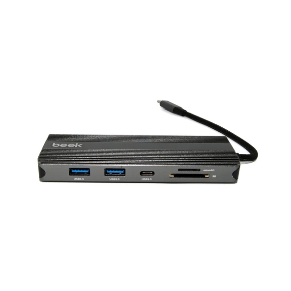 Beek 10 in 1 USB Tip C Docking Station<br>Beek 10 in 1 Type C to Docking Station