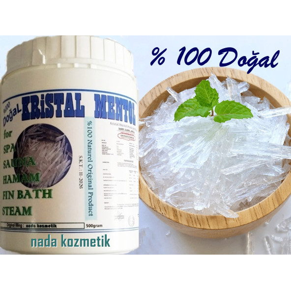 DOĞAL KRİSTAL MENTOL 250 GR