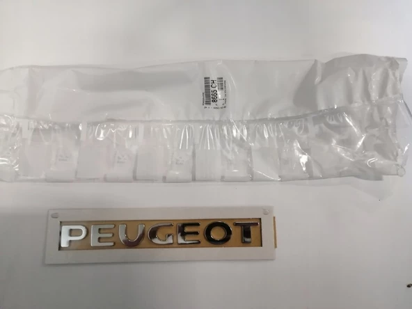 Peugeot 407, PEUGEOT Yazı OEM (8665.CH)