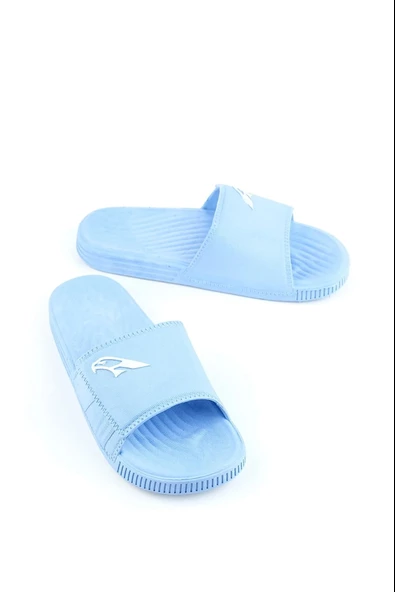 Gezer Erkek Kaymaz Terlik Balkon Plaj Havuz Islak Zemin Terliği Kartal Mavi ürün görseli