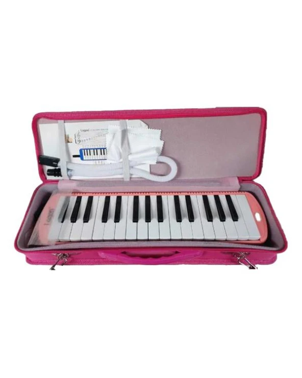 Logon Melodika 32 Tuşlu Klavyeli Pembe - 2