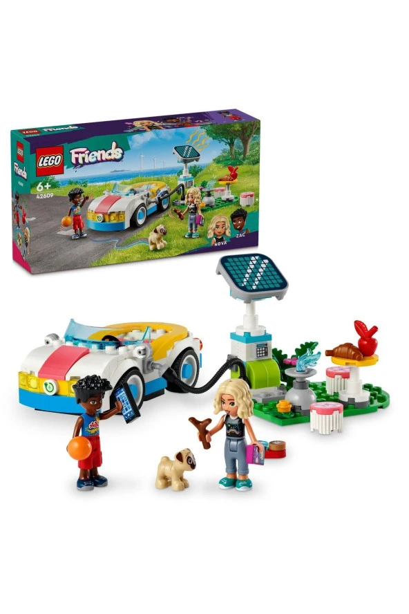 ® Friends Elektrikli Araba Ve Şarj İstasyonu Oyuncağı 42609 (170 Parça)