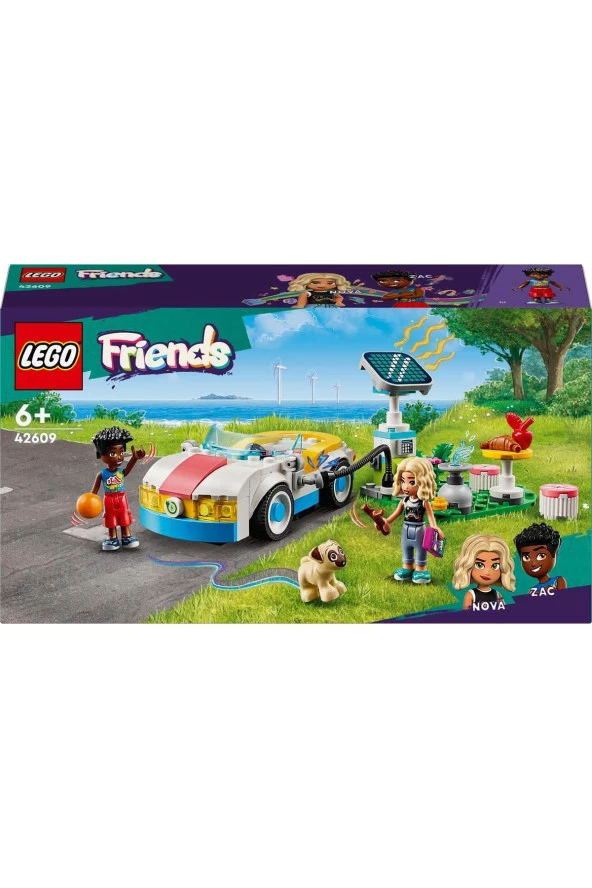® Friends Elektrikli Araba Ve Şarj İstasyonu Oyuncağı 42609 (170 Parça) - 3