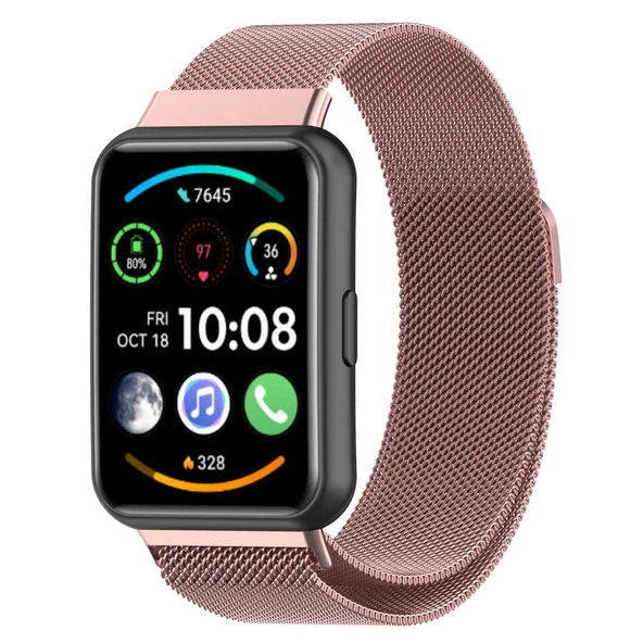 Huawei Watch Fit 2 Kordon Milano Loop Metal Kordon - 7