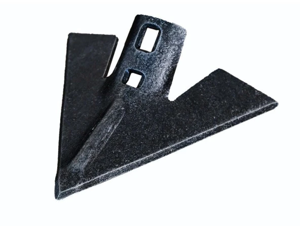 Demiray Çelik 6 MM Kültivatör Pabucu - 24 CM Kaz ayağı Bıçağı ürün görseli 1