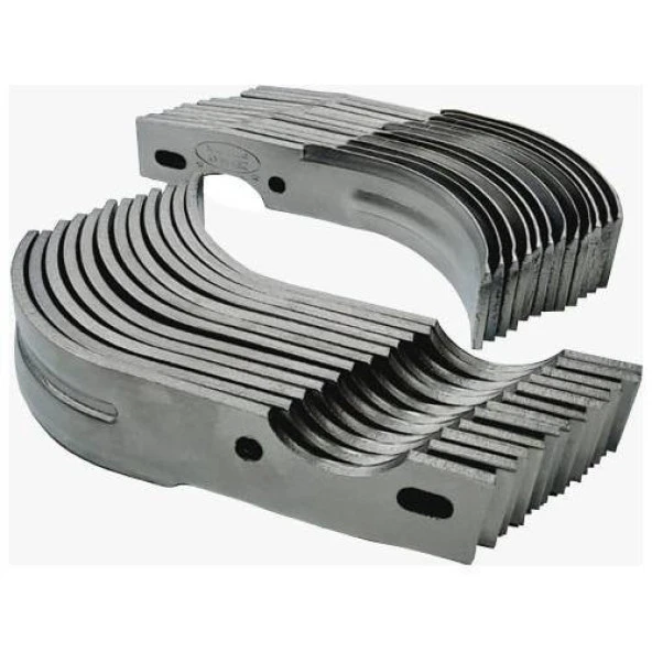 Demiray Federli Tüm Benzinli Çapa Makinelerine Uyumlu Çapa Bıçağı Takımı (24 CM - 24 ADET) - 2