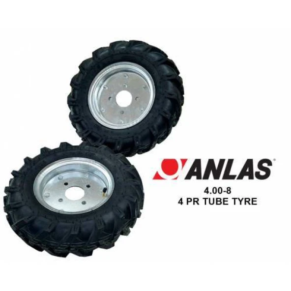 Flash Çapa Makinalarına Uyumlu Anlas Teker Takımı - 400/8 Teker (Miller Dahil) - Resim 2