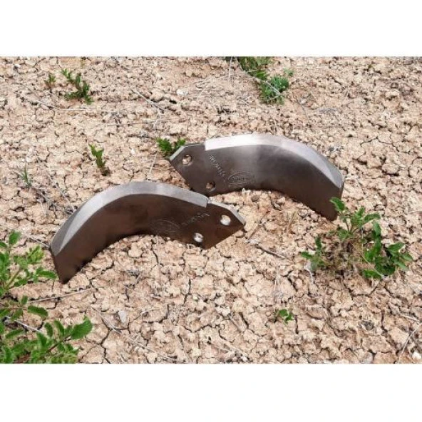 Demiray 1.Kalite 7 MM Ekstra Çelik C Tipi Rotovatör Bıçağı 50 Adet - Hisarlar Marka Uyumlu - Resim 2