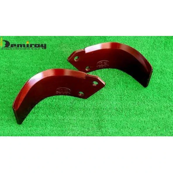 Demiray 1.Kalite 8 MM Ekstra Çelik C Tipi Rotovatör Bıçağı 50 Adet - Hisarlar Marka Uyumlu - 3