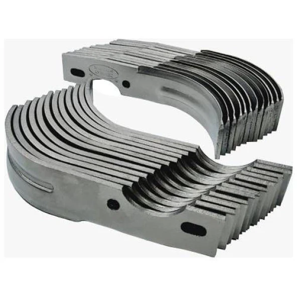 Demiray Federli Taral Benzinli Çapa Makinası Çapa Bıçağı Takımı (24 CM - 24 ADET) - 2