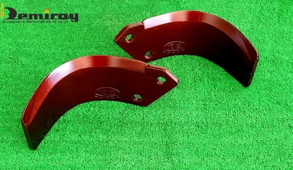 Demiray 1.Kalite 8 MM Ekstra Çelik C Tipi Rotovatör Bıçağı 42 Adet - Türkay Marka Uyumlu - 2