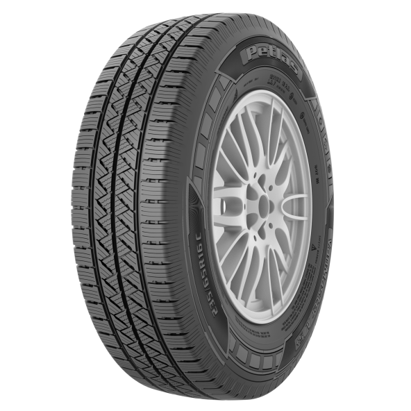 Petlas 195/75R16C 107/105R 8PR Van Master + A/S 4 Mevsim Lastik 2024 Yılı Üretimli