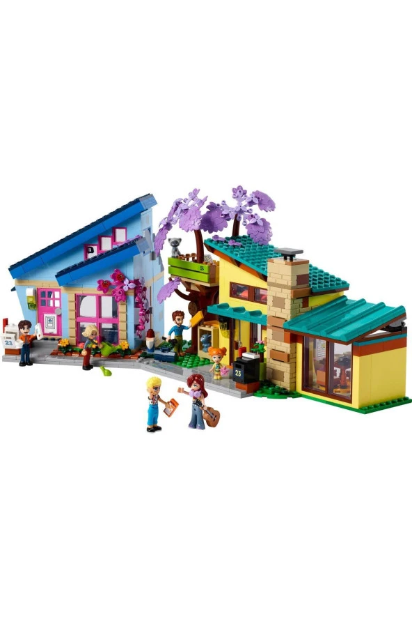 ® Friends Olly Ve Paisley'nin Aile Evleri 42620 - Yaratıcı Oyuncak Yapım Seti (1126 Parça) - 2