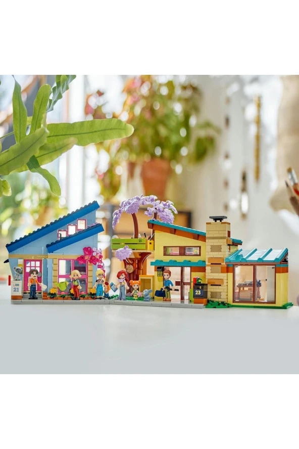 ® Friends Olly Ve Paisley'nin Aile Evleri 42620 - Yaratıcı Oyuncak Yapım Seti (1126 Parça) - 9