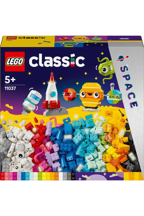 ® Classic Yaratıcı Uzay Gezegenleri seti 11037 (450 Parça) - 3