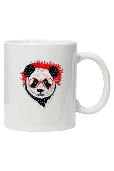 Kupa Bardak Gözlüklü Panda ürün görseli 1