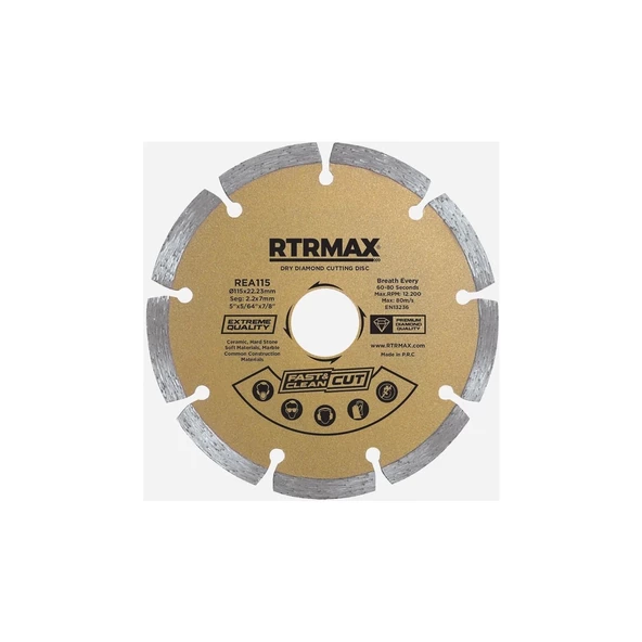 Rtrmax 230 SOKETLİ ELMAS TESTERE RTRMAX