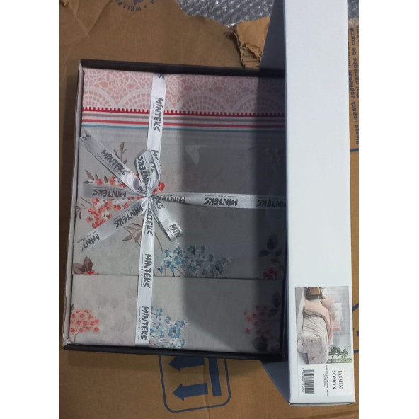 Minteks Ranforce Nevresim Takımı Çift Kişilik-MİNİMAL KAHVE - 3