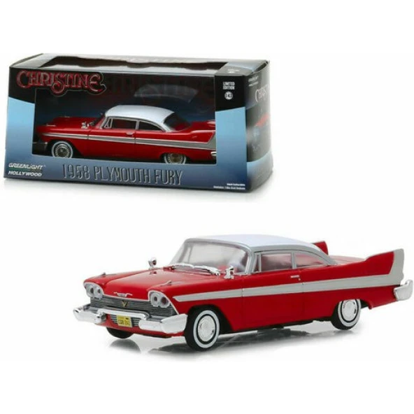 Greenlight 1:43 Christine (1983) – 1958 Plymouth Fury Model Araba ürün görseli 1