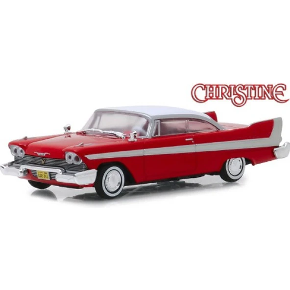 Greenlight 1:43 Christine (1983) – 1958 Plymouth Fury Model Araba - Resim 2
