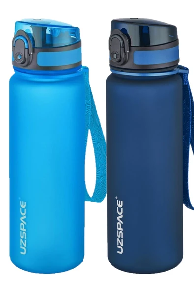 Uzspace 2'li Tritan Matara Seti 500 ml 14 Farklı Renk Seçeneği FiftyFifty - 12