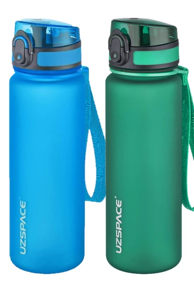 Uzspace 2'li Tritan Matara Seti 500 ml 14 Farklı Renk Seçeneği FiftyFifty - 10