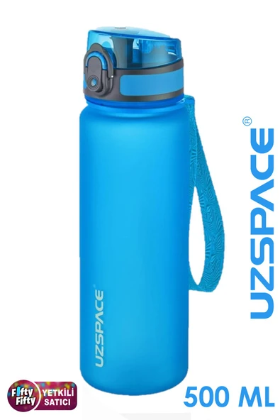 Uzspace 500 ml Tritan Su Matarası 13 farklı Renk Softtouch - 2