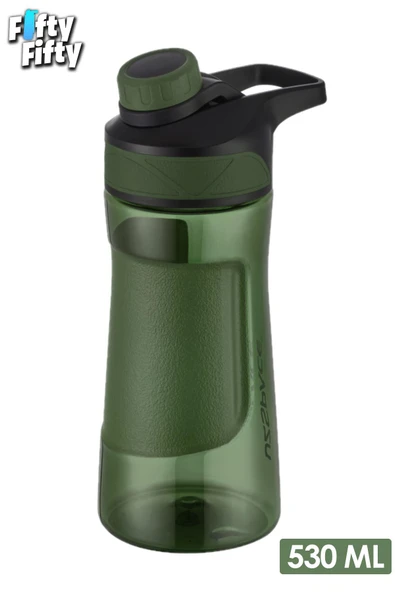 Uzspace Manyetik Kapaklı 530 ml Silikon Gövde Tritan Su Matarası - 2