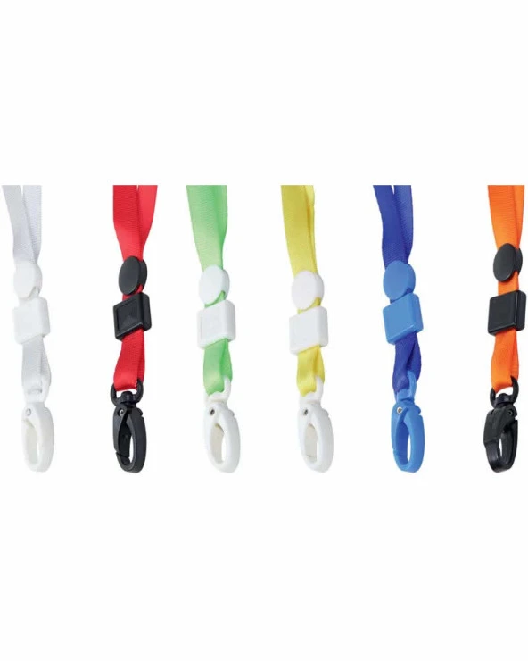 Sarff KEJEA K-1002 Plastik AKREP KancaALI BEYAZ Askı İpi.50 Adet