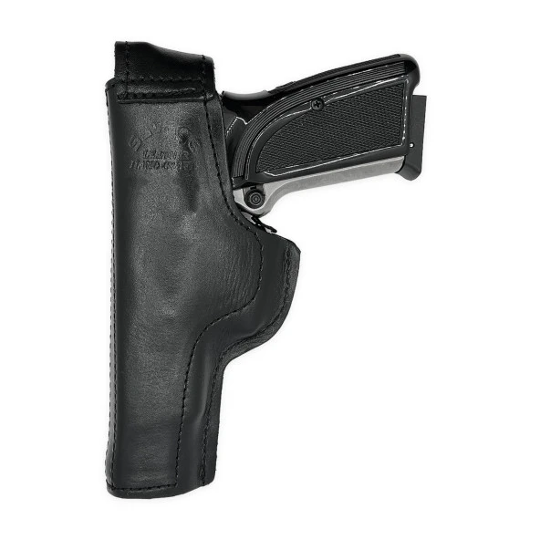 Savage Cırtlı Maşalı Napa Deri Tabanca Kılıfı 12+1 Baretta - 2