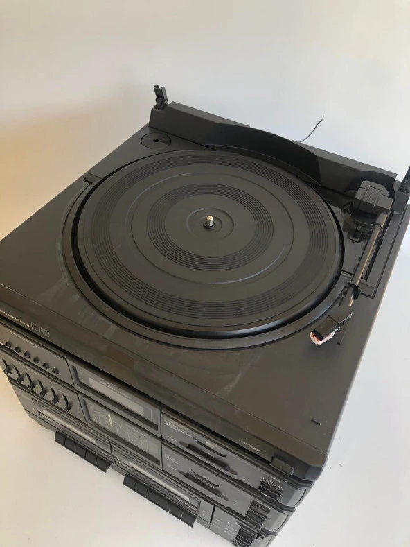 Grundig CC660 Katlı Pikap Radyo Kaset Çalar 2. El C19 - 3