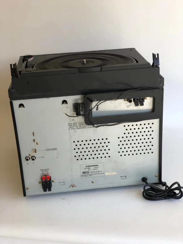 Grundig CC660 Katlı Pikap Radyo Kaset Çalar 2. El C19 - 9