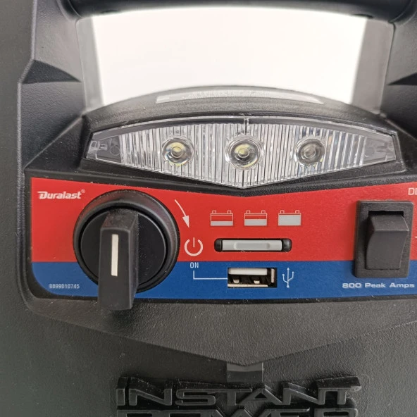 Duralast DL-800 Akü Takviye Cihazı 12V 800A (Batarya Sorunlu) - 3