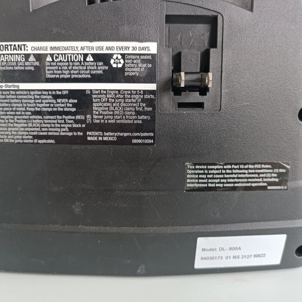 Duralast DL-800 Akü Takviye Cihazı 12V 800A (Batarya Sorunlu) - 6