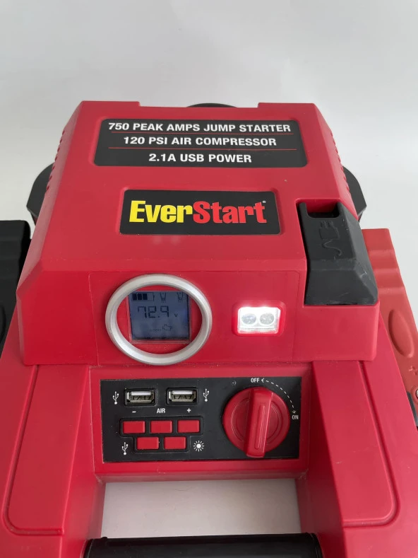 EverStart JUS750CE Akü Takviye Cihazı ve Hava Kompresörü 110V (Batarya Sorunlu) - 3