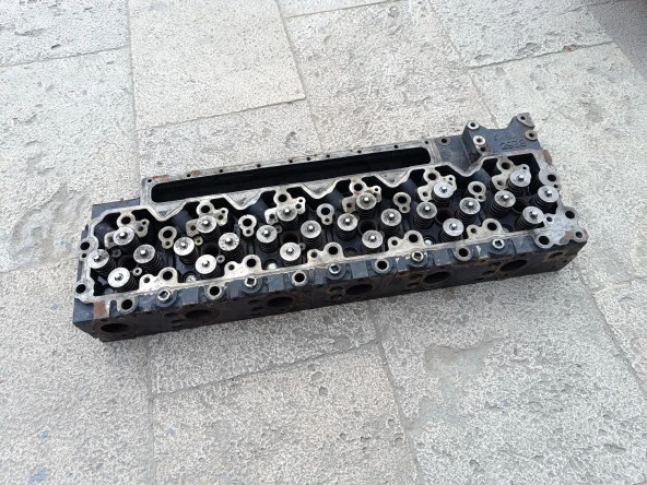 Cummins ISC İş Makinesi Motor Silindir Kapağı 4942115 2.El - Resim 4