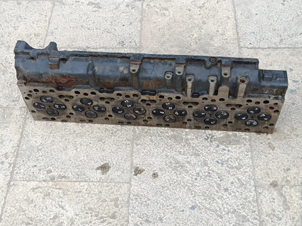 Cummins ISC İş Makinesi Motor Silindir Kapağı 4942115 2.El - Resim 9