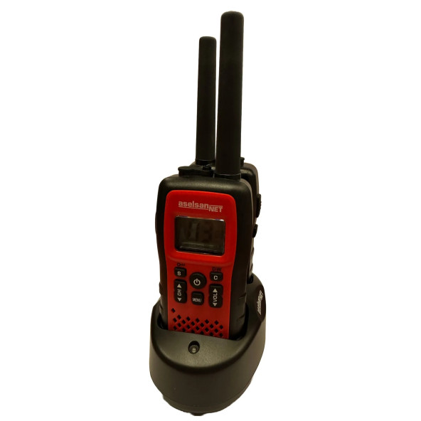 Aselsan ST-1085 10Km Su Geçirmez IPX7 Pmr El Telsizi (2'li Set) - 4