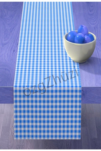 Masa Şıklığı Ekose  Runner 45x140 Cm - 5