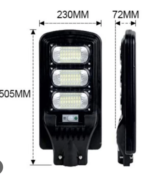 150W GÜNEŞ ENERJİLİ SOLAR SOKAK ARMATÜRÜ - 2
