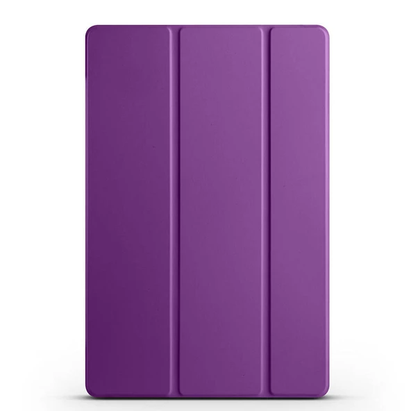 Vendas Samsung Galaxy Tab S9 FE Plus Zore Smart Cover Standlı 1-1 Kılıf - 6